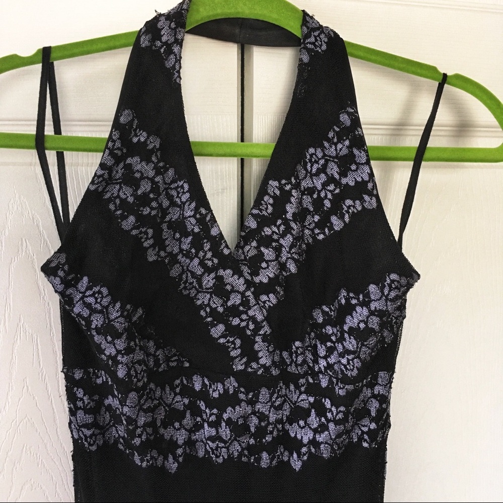 Halter Black Dress